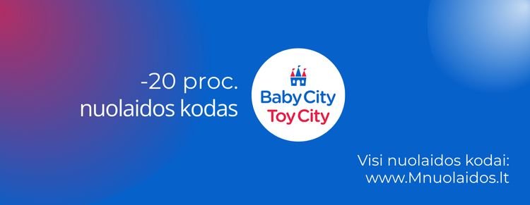 -20% prekėms be nuolaidos - BabyCity
