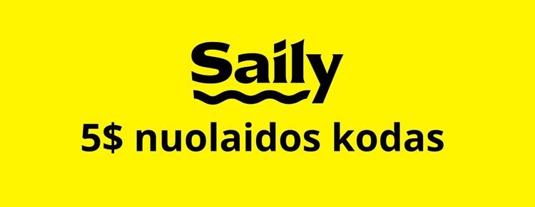 5 dolerių nuolaidos kodas - Saily