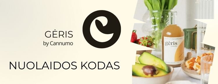 11 proc. nuolaida perkant Gerį