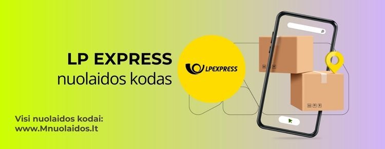 LP EXPRESS nuolaidos kodas
